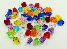 img 1 attached to Набор из 250 штук разноцветных пиратских драгоценных камней и самоцветов оптом