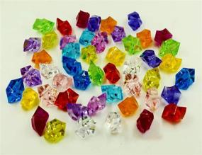 img 2 attached to Набор из 250 штук разноцветных пиратских драгоценных камней и самоцветов оптом