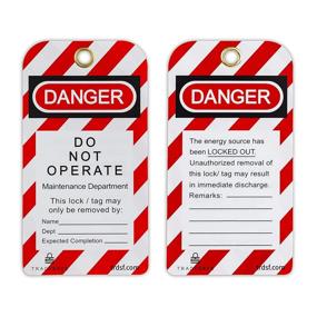 img 2 attached to TRADESAFE Lockout Tagout Tags Compliance
