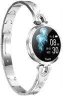 thafikzi smartwatch for women compatible for iphone samsung android ios phones cell phones & accessories logo