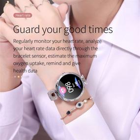 img 3 attached to Thafikzi Smartwatch For Women Compatible For IPhone Samsung Android IOS Phones Cell Phones & Accessories