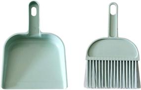 img 2 attached to Rypet Cage Cleaner - Mini Dustpan and Brush Set for Small Animals: Guinea Pigs, Hamsters, Chinchillas, Rabbits, Reptiles, Hedgehogs, and More - Effective Cleaning Tool for Animal Waste (1 Pack)