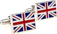 badmenhome mens cufflinks union british logo