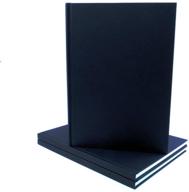 seawhite black cloth hardback artists sketchbook 140gsm portrait a4-210x297mm: a premium choice for professional artists logo