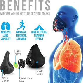 img 1 attached to 🏋️ Aduro Sport High Altitude Training Mask: Boost Cardio Performance with Breathing Workouts for Men & Women