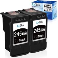 🖨️ lxtek remanufactured canon pg-245xl ink cartridge 2 pack - compatible with pixma mx492 tr4520 ts3120 mg2420 mg2522 mx490 mg2920 mg2922 mg2520 ip2820 logo