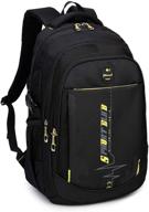 goldwheat backpacks student bookbag shoulder backpacks logo