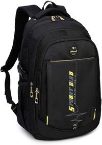 img 4 attached to Goldwheat Backpacks Student Bookbag Shoulder Backpacks