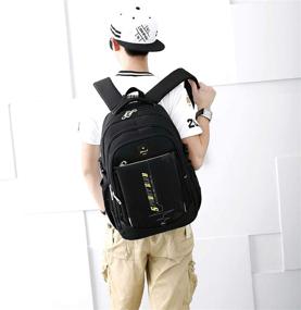 img 3 attached to Goldwheat Backpacks Student Bookbag Shoulder Backpacks