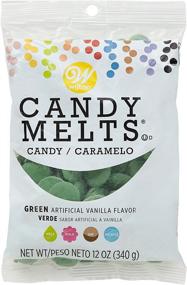 img 4 attached to Wilton Dark Green Candy Melts Candy 🍫 - Tempting 12 oz. Delights for Baking & Decorating