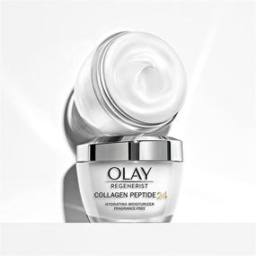 img 4 attached to 💧 Olay Regenerist Fragrance-Free Collagen Peptide 24 Moisturizer, 1.7 fl oz