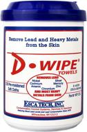 🧻 d-lead d-wipe disposable towels - 150 count, wt-151, per container logo