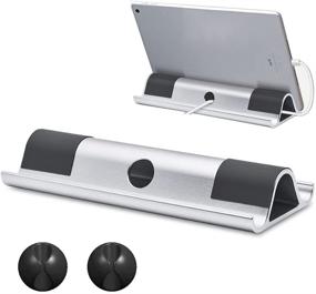 img 4 attached to Streamline Your Workspace with a Sturdy Tablet Stand Holder featuring Cable Storage