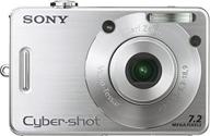 📷 sony cybershot dscw70 7.2mp digital camera | 3x optical zoom logo