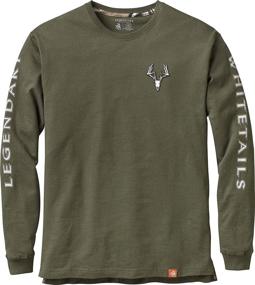 img 4 attached to Charcoal Non Typical T Shirt for Men by Legendary Whitetails - Optimized Clothing for Shirts