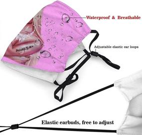 img 1 attached to Men and Women's Outdoor Face Mask with Advanced 5-Layer Activated Carbon Filters and Bandana Design