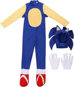 img 2 attached to Hedgehog Cartoon Bodysuit with Jumpsuit and Headpiece - Enhanced SEO