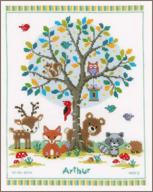 vervaco woods counted stitch multi colour logo