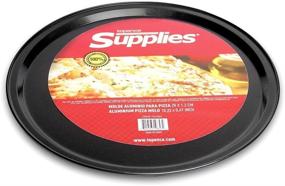 img 2 attached to 10-inch Aluminum Black Pizza Tray - Topenca Supplies