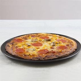 img 1 attached to 10-inch Aluminum Black Pizza Tray - Topenca Supplies