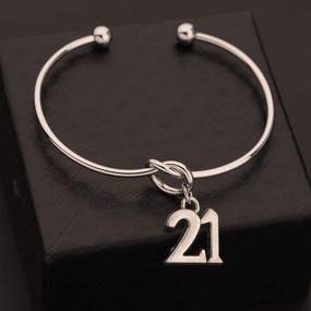 img 1 attached to 🎉 CHOROY 21st Birthday Bracelet - Ideal 21st Gift for Her, Finally Turning 21 Bracelet (21st Bracelet)