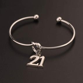 img 2 attached to 🎉 CHOROY 21st Birthday Bracelet - Ideal 21st Gift for Her, Finally Turning 21 Bracelet (21st Bracelet)