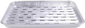 img 2 attached to 🍽️ Yesland 30-Pack Disposable Aluminum Foil Pans - 13.4 x 9 x 1.1 Inch Food Containers, Aluminum Sheet Pans for Cooking, Baking, Heating, Storing, Meal Prep, Takeout