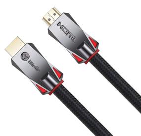 img 2 attached to 🔌 High Performance 4K HDR HDMI Cable 6 Feet - 18Gbps 120Hz, 60Hz - 1440p 144Hz - Apple TV, PS4, Xbox One Compatible