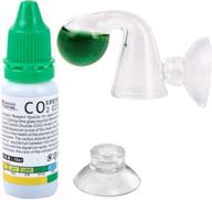 zrdr glass drop checker kit with 15ml co2 checker solution - the ultimate solution for precise monitoring of plant aquarium co2 levels logo