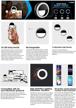 selfie light battery rechargeable smart cell phones & accessories logo