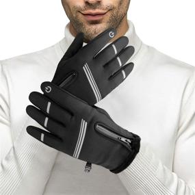 img 4 attached to Tsuinz Cycling Gloves Touchscreen Activities XX Large