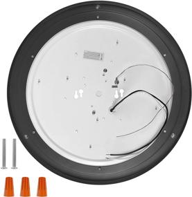 img 1 attached to 💡 LB72172 LED Flush Mount Ceiling Light: 10-Inch Modern Dimmable Round Fixture, Oil Rubbed Bronze, 4000K Cool White, 17W, 1350 Lumens, ETL & DLC Listed, Energy Star Rated. Perfect for Indoors, Hallways, and Kids' Rooms.