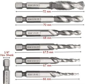 img 1 attached to 🛠️ Top-notch Drilling Combo: Deburr & Countersink by Bestgle