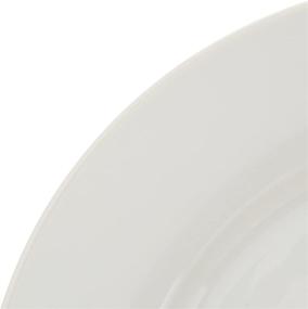 img 3 attached to 🍽️ Affordable Amazon Basics 18-Piece Kitchen Dinnerware Set: Plates, Dishes, Bowls for Service of 6 - Classic White