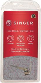 img 3 attached to 🧵 SINGER Stippling and Darning Foot - Easy Sewing for Freehand Embroidery, Stipple Quilting, Hole Repair, Freehand Monogram Creation