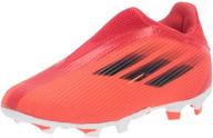 girls' laceless ground soccer shoes: adidas speedflow 3 logo