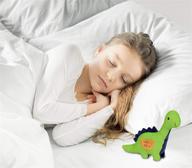 maison chic danny dinosaur pillow logo