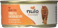 🐔 nulo freestyle turkey and chicken canned cat food логотип