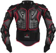 🏍️ herobiker motorcycle full body armor jacket with spine and chest protection for motocross races - 2 stylish options available logo