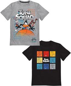 img 4 attached to Space Jam T Shirts 2 Pack Bundle