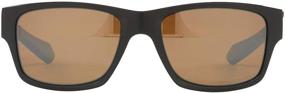img 4 attached to Polarized Rectangular 🕶️ Sunglasses by Oakley OO9135
