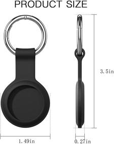 img 3 attached to Cunlaie Compatible Silicone Protective Keychain