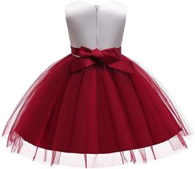 img 3 attached to COMISARA Dresses Communion Occasion Christmas Girls' Clothing
