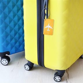 img 2 attached to 🧳 Vibrant Aluminum Luggage Suitcase Baggage in a Range of Colors