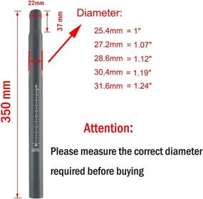 img 3 attached to Simida Seatpost Aluminum Bicycle Mountain