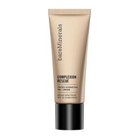 img 4 attached to 🌸 BareMinerals Крем-гель Rescue Complexion SPF 30, оттенок 04 Суэд, 1.18 жидк. унц. - Окрашенная увлажняющая формула