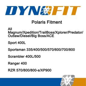 img 2 attached to Черные гайки с шестигранным приводом для Polaris Sportsman 335/400/500/550/570/600/700/800/850/1000, dynofit 16 шт. конических гаек для RZR 170/800-s/XP 900 и афтермаркетовых колёс/дисков - ATV 3/8"-24