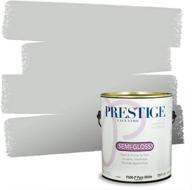 🌊 prestige interior paint and primer in one: sea wall semi-gloss, 1 gallon - enhance walls with long-lasting brilliance! logo