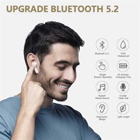 img 3 attached to Wireless Bluetooth Headphones Cancelling Earphones Headphones for Earbud Headphones