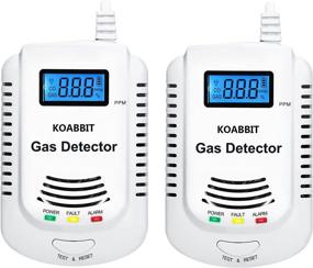 img 4 attached to 🔥 Koabbit Plug-in 2-in-1 Carbon Monoxide and Natural Gas Detector Alarm - UL2034 Certified (2 Pack) - Combustible Gas, Propane, LPG, Gas Leak Detector for Kitchen/Home